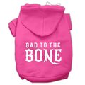 Petpal Bad to the Bone Dog Pet Hoodies; Bright Pink - 3XL 20 PE868607